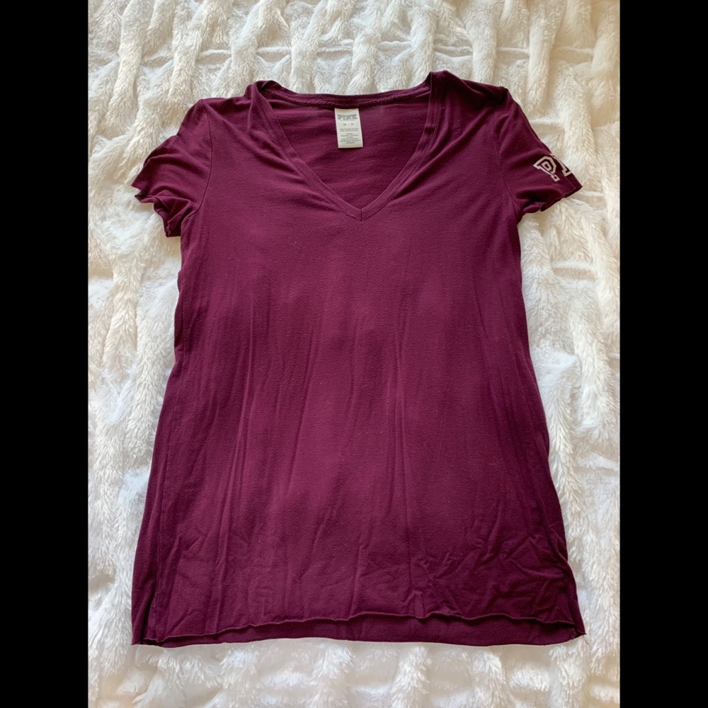 Pink Victoria secret v neck